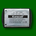 Baterie Motorola V51,TIMEPORT,250,260/ 600mAh, Li-Ion